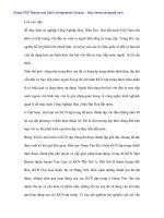 Thực trạng các Khu công nghiệp mới ở Phía Bắc và việc đầu tư phát triển các Khu công nghiệp này - 1 pptx