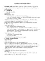 Hội chứng xuất huyết doc