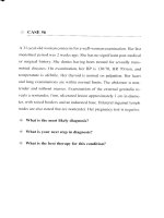 Thực hành xử lý sản khoa - Trường hợp 2 potx