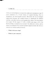 Phương pháp điều trị sản khoa - Tình huống số 4 pps