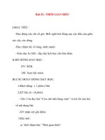 Giáo án lớp 2 môn Tập Đọc: Bài 32 : THỜI GIAN BIỂU doc