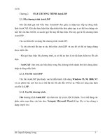 THIẾT KẾ TRÊN MÁY VI TÍNH - Phần 2 AUTOLISP - Chương 2 pdf