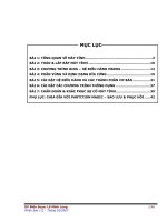 Giáo trình lắp ráp, cài đặt máy vi tính - Bài 1 potx