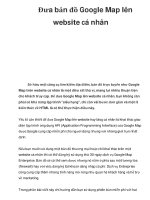 Đưa bản đồ Google Map lên website cá nhân ppsx