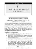 GYNECOLOGIC PROCEDURES AND SURGERY pdf