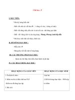 Giáo án lớp 2 môn Tập Viết: Chữ hoa : P pptx