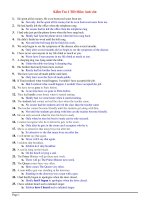 Kiểm Tra 1 Tiết Môn: Anh văn pdf