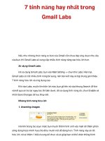 7 tính năng hay nhất trong Gmail Labs ppt