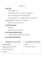 Giáo án lớp 2 môn Tập Viết: Chữ hoa : N pptx