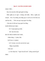 Giáo án lớp 2 môn Tập Đọc: Bài 67 : NGƯỜI LÀM ĐỒ CHƠI pdf