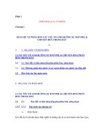 Ô nhiễm đất - Phần 1 Phân bón và sự ô nhiễm - Chương 1 pdf