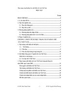 Thực trạng và giải pháp cho xuất khẩu chè của Việt Nam