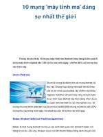 10 mạng ''''máy tính ma'''' đáng sợ nhất thế giới pps