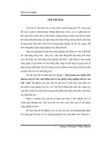 Ảnh hưởng của chính sách thương mại tới việc xuất khẩu một số sản phẩm công nghiệp chủ lực của Việt Nam