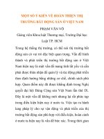 Báo cáo nghiên cứu khoa học: 