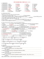 ÔN TẬP KIỂM TRA 1 TIẾT LẦN 2 pdf