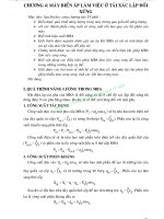 Máy điện - Phần 2 Máy biến áp - Chương 4 doc