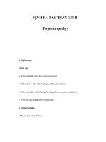 BỆNH ĐA DÂY THẦN KINH (Polyneuropathy) pps