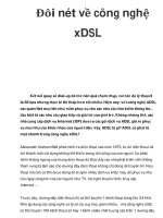 Đôi nét về công nghệ xDSL doc