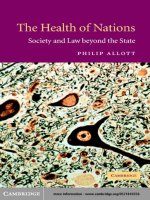 THE HEALTH OF NATIONS Part 1 doc