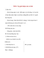 Giáo án lớp 2 môn Tập Làm Văn: Tiết1: Tự giới thiệu câu và bài pot