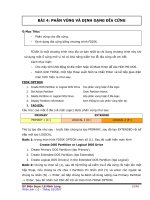 Giáo trình lắp ráp, cài đặt máy vi tính - Bài 4 pps