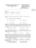 ĐỀ KIỂM TRA HỌC KÌ I Năm học 2010 - 2011 Môn: Vật lí 12 - Mã đề 114 ppsx