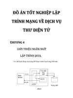 ĐỒ ÁN TỐT NGHIỆP LẬP TRÌNH MẠNG VỀ DỊCH VỤ THƯ ĐIỆN TỬ:CHƯƠNG 4_7 doc