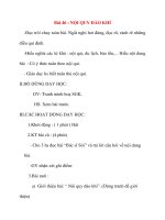 Giáo án lớp 2 môn Tập Đọc: Bài 46 : NỘI QUY ĐẢO KHỈ doc