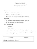 GIÁO ÁN NGHỀ ĐIỆN - CHƯƠNG 2 MÁY BIẾN ÁP - BÀI 7 ppt