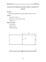 Thực hành hàn khí - Tập 1 - Bài 6 doc