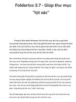 Folderico 3.7 - Giúp thư mục 