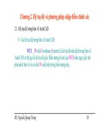 THIẾT KẾ TRÊN MÁY VI TÍNH - Phần 1 AUTOCAD 3D - Chương 2 pptx