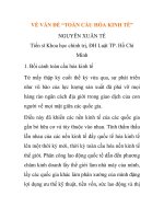 Báo cáo nghiên cứu khoa học: 