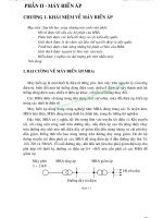 Máy điện - Phần 2 Máy biến áp - Chương 1 pot
