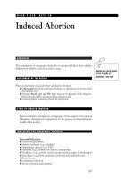 HIGH-YIELD FACTS IN - Induced Abortion docx