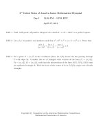 ĐỀ THI TOÁN APMO (CHÂU Á THÁI BÌNH DƯƠNG)_ĐỀ 21 ppsx