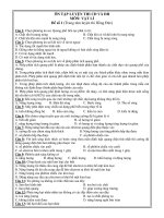 ÔN TẬP LUYỆN THI CĐ VÀ ĐH MÔN: VẬT LÍ Đề số 1 pot