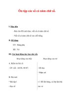 Giáo án môn Toán lớp 3 :Tên bài dạy : Ôn tập các số có năm chữ số. ppsx