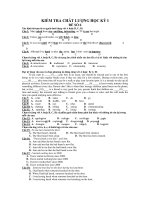 KIỂM TRA CHẤT LƯỢNG HỌC KỲ I ĐỀ SỐ 6 doc