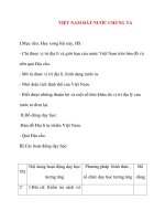 Giáo án lớp 5 môn Địa Lý: VIỆT NAM ĐẤT NƯỚC CHÚNG TA doc