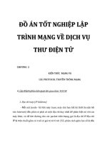 ĐỒ ÁN TỐT NGHIỆP LẬP TRÌNH MẠNG VỀ DỊCH VỤ THƯ ĐIỆN TỬ : chương 2_2 doc
