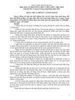 BỘ CÂU HỎI THI CÁN BỘ ĐOÀN