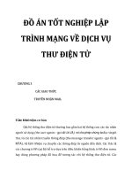 ĐỒ ÁN TỐT NGHIỆP LẬP TRÌNH MẠNG VỀ DỊCH VỤ THƯ ĐIỆN TỬ : chương 3_1 pdf