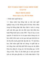 Báo cáo nghiên cứu khoa học: 