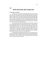 Thí nghiệm nuôi cấy mô và tế bào thực vật - Bài 5 potx