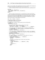 1001 Things You Wanted To Know About Visual FoxPro phần 5 ppsx