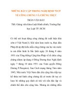 Báo cáo nghiên cứu khoa học: 