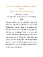 Báo cáo khoa học: 