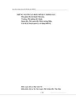 Quy trình sử dụng cầu đo tổn thất điện môi DOBLE pot